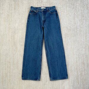 Aritzia Denim Forum Farrah High Rise Wide Leg Jeans 26